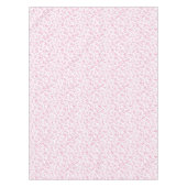 90th Birthday Party Number Pattern Pink and White Tafelkleed (Voorkant)