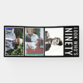 90th Birthday Photo Banner (Horizontaal)