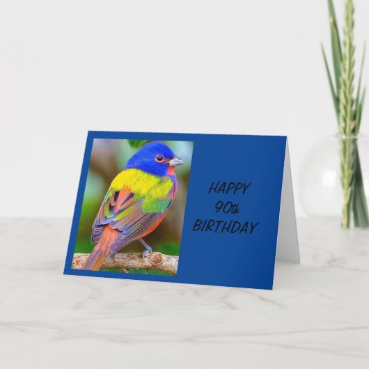 *90th* BIRTHDAY WIST UIT NOORWEGEN FOT Kaart (Voorkant)