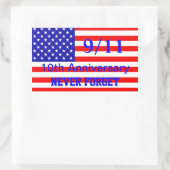 911 10e Jubileum Patriottische Stickers (Tas)