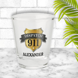 911 Aangepaste verzender Shot Glas