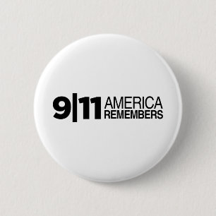 911 Amerika Ronde Button 5,7 Cm