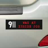 911 Bumpersticker (Op auto)
