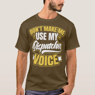 911 De Shirt van de Verzender Donx27t maakt me de