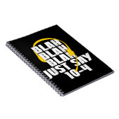 911 Dispatcher Blah Blah Blah Zeg gewoon 10 4 Notitieboek (Rechterzijde)