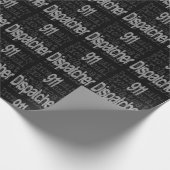 911 Dispatcher Extraordinaire Cadeaupapier (Hoek)