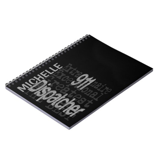 911 Dispatcher Extraordinaire CUSTOM Notitieboek (Linkerzijde)