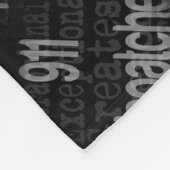 911 Dispatcher Extraordinaire Fleece Deken (Hoek)