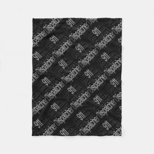 911 Dispatcher Extraordinaire Fleece Deken (Voorkant)