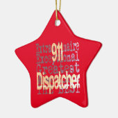 911 Dispatcher Extraordinaire Keramisch Ornament (Links)