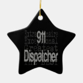 911 Dispatcher Extraordinaire Keramisch Ornament (Voorkant)
