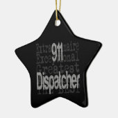 911 Dispatcher Extraordinaire Keramisch Ornament (Links)