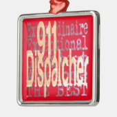 911 Dispatcher Extraordinaire Metalen Ornament (Links)