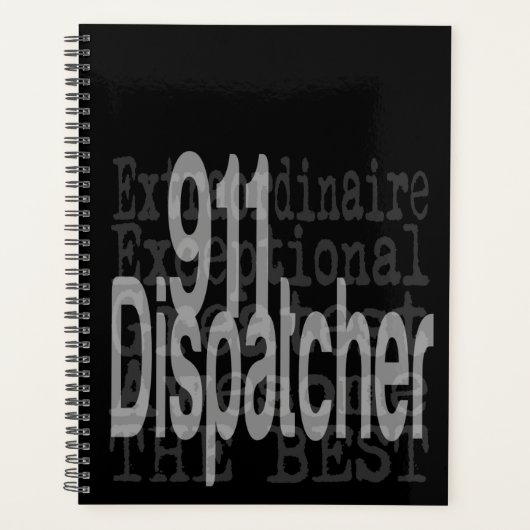 911 Dispatcher Extraordinaire Planner (Voorkant)