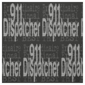 911 Dispatcher Extraordinaire Stof (Swatch)