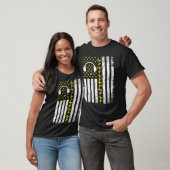 911 Dispatcher Flag Emergency Responder Police Dis T-shirt (Unisex)