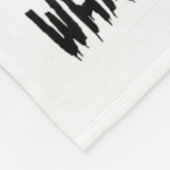 911 Dispatcher Halloween Skelet Wat je tevoorschij Fleece Deken (Hoek)