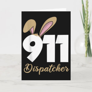 911 Dispatcher Pasen Pullover Hoodie  Kaart