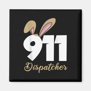 911 Dispatcher Pasen Pullover Hoodie  Magneet