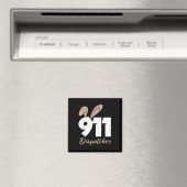 911 Dispatcher Pasen Pullover Hoodie  Magneet (Insitu (Vaatwasser))