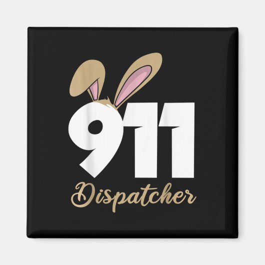 911 Dispatcher Pasen Pullover Hoodie  Magneet (Voorkant)