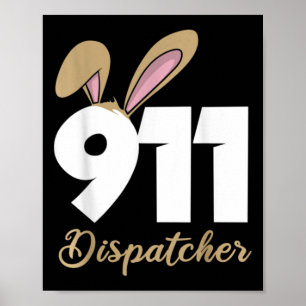 911 Dispatcher Pasen Pullover Hoodie  Poster