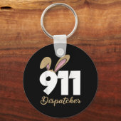 911 Dispatcher Pasen Pullover Hoodie  Sleutelhanger (Voorkant)
