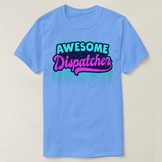 911 Dispatcher Shirt  Retro Gift 2 (Design voorkant)
