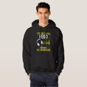 911 Dispatcher Spell Hero Fire and Police Emergenc Hoodie (Voorkant volledig)