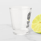 911 Dispatcher USA Flag Thin Yellow Line Emergency Shot Glas (Links)