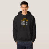 911 Dispatcher Your Worst Day Is My Work Day Hoodie (Voorkant volledig)