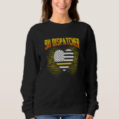 911-dispatchoperator antwoordt Dispatch Operator 9 Trui (Voorkant)