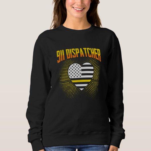 911-dispatchoperator antwoordt Dispatch Operator 9 Trui (Voorkant)