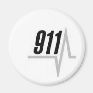 911 EKG-strip Magneet