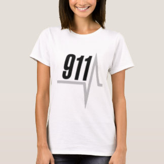 911 EKG-strip T-shirt