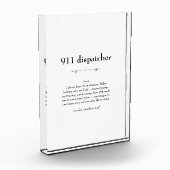 911 Emergency Dispatcher Appreciation Gift Fotoblokken (Links)