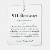911 Emergency Dispatcher Appreciation Gift Keramisch Ornament (Links)