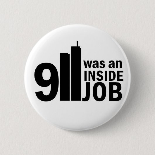 911 functiebadge in het binnenland ronde button 5,7 cm (Voorkant)