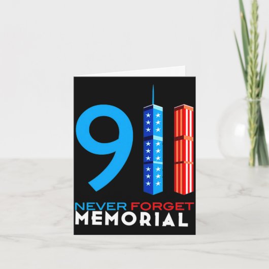 911-herdenking 911-herdenking kaart (Voorkant)