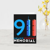 911-herdenking 911-herdenking kaart (Gele Bloem)