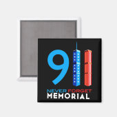 911-herdenking 911-herdenking  magneet (Voorkant / Achterkant)