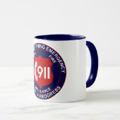 911 Koffie-Mok 2 Mok (Voorkant rechts)
