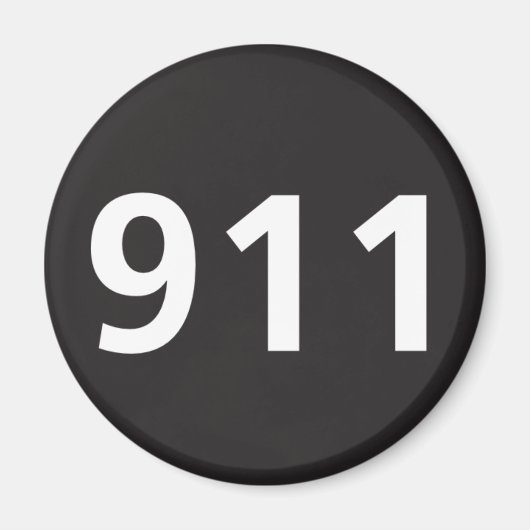 911 magneet (Voorkant)