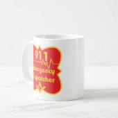 911 Mason Dispatcher Koffiemok (Voorkant links)