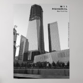 911 Memorial NYC Poster 18x24 BW8 (Voorkant)