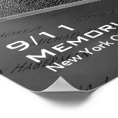 911 Memorial NYC Poster 24x18 BW4 (Hoek)