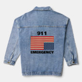 911 Nood Denim Jas Jacket (Achterkant)