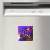 911 NOOD Inspirerend Christelijke Quote Art Magneet (Insitu (Vaatwasser))