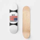 911 Nood Skateboard (Voorkant)
