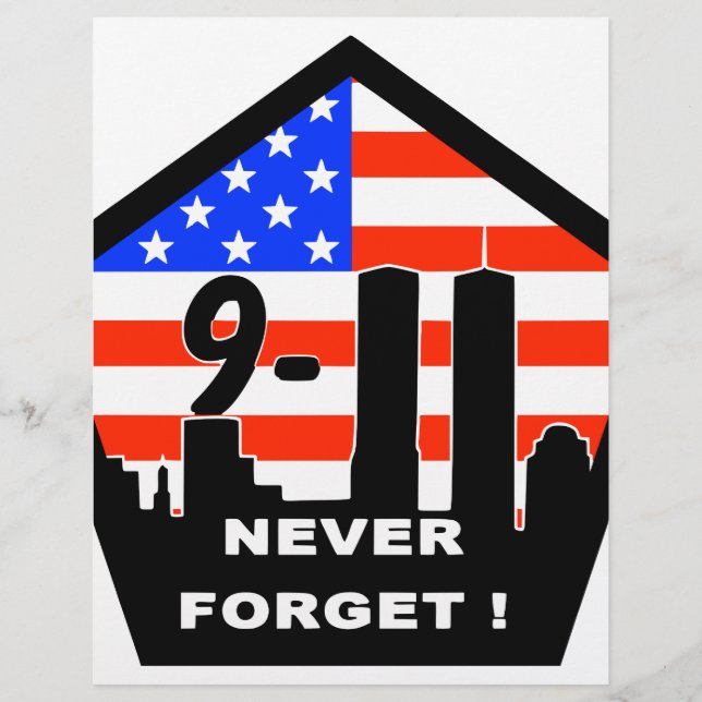 911 nooit vergeten (Voorkant)